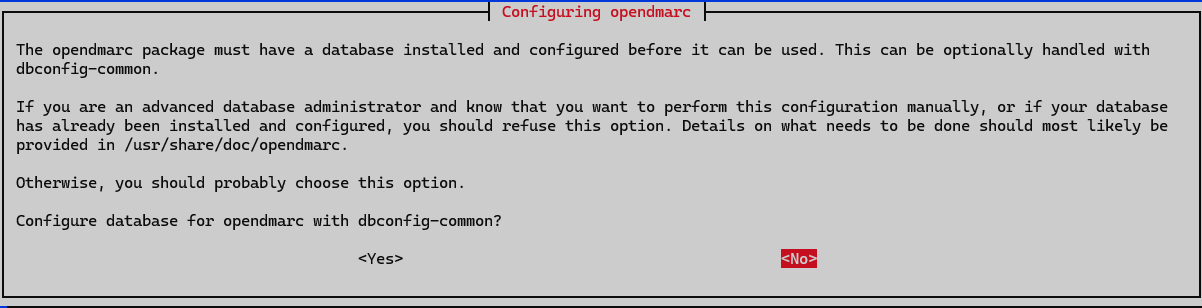 opendmarc_install